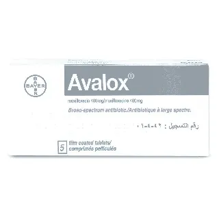 AVALOX 400 MG TABLET 5P