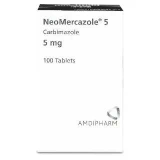 Neomercazol 5 Mg Tablet 100P