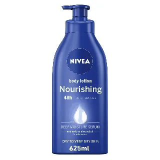 Nivea Body Lotion Moistrizing Care Dry Skin 625 Ml