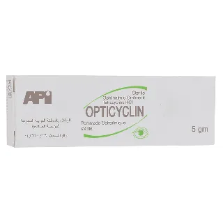Opticyclin 1% Eye Ointment 5 Gm #W