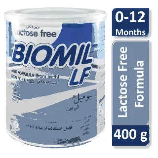 Biomil Plus Baby Milk Powder (Lf) For Diaherrea 400 Gm 24 C