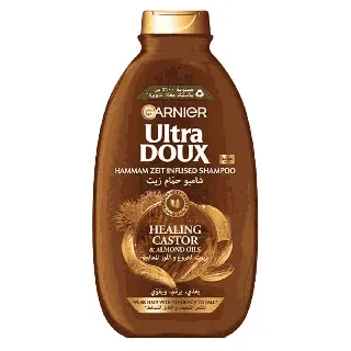 Garnier Ultra Doux Hair Shampoo Healing Castor And Almond Oils 200 Ml