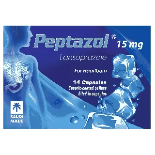 Peptazol 15 Mg Capsule 14P 128 C