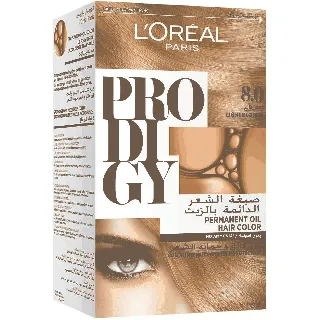 Loreal Hair Color Prodigy No Ammonia Light Blonde 8.0