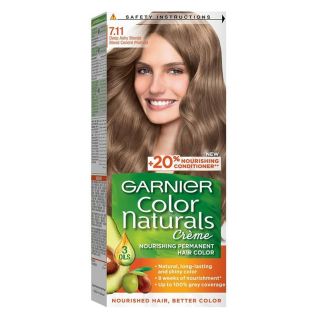 Garnier Hair Dye Color Deep Ashy Blonde 7.11