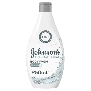 Johnson Body Wash Anti-Bacterial Sea Salt 250 Ml