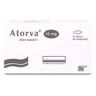 ATORVA 40 MG TABLET 30P