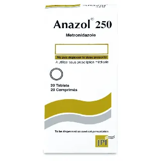 ANAZOL 250 MG TABLET 20P