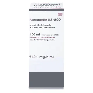 AUGMENTIN-ES 600 MG/5 ML SUSPENSION 100 ML