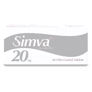 Simva 20 Mg Tablet 30P