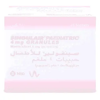 Singulair Paediatric 4 Mg Sachet 28P