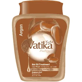 Vatika Hair Oil Treatment Moisture Soft Argan 500 Ml