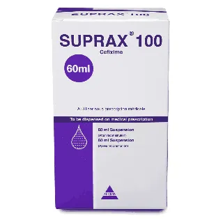 Suprax 100 Mg Suspension 60 Ml