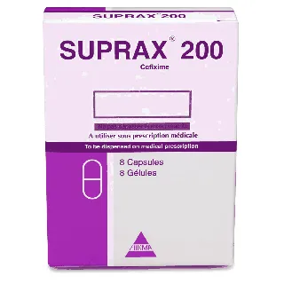 Suprax 200 Mg Capsule 8P