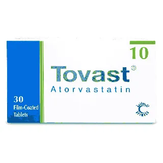 Tovast 10 Mg Tablet 30P 120 C #W