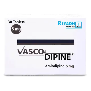 Vascodipine 5 Mg Tablet 30P #W