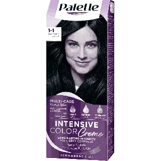 Palette Hair Dye Intensive Color Creme Blue Black 1-1