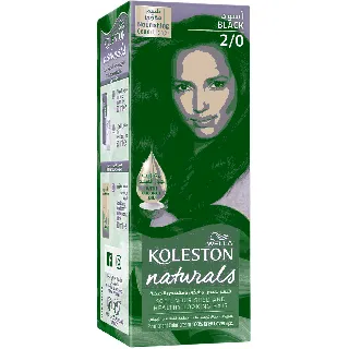 Koleston Hair Color Naturals 2/0 Black