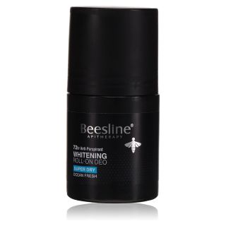 Beesline Deodorant Roll On Whitening For Men Ocean Fresh 72Hr 50 Ml