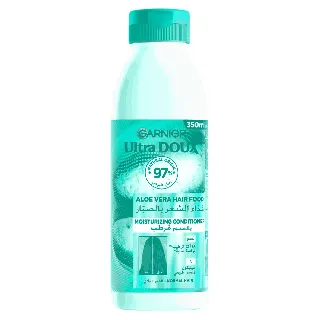 Garnier Ultra Doux Conditioner Moisturising Hair Food Aloe Vera Cocount 350 Ml