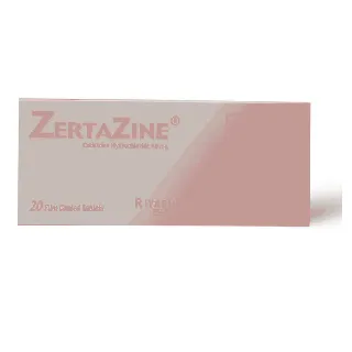 Zertazine 10 Mg Tablet 20P