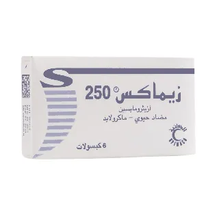 Zimax 250 Mg Capsule 6P 112 C #W