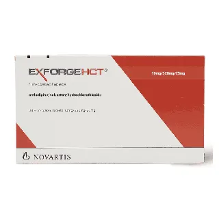 EXFORGE 10/320/25 MG TABLET 28P