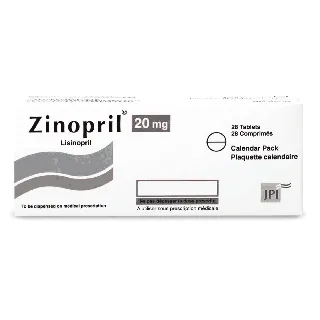 Zinopril 20 Mg Tablet 28P