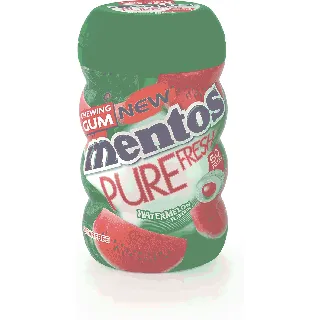 Mentos Gum Pure Fresh Sugar Free Watermelon 50P