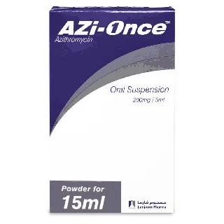 AZI-ONCE 200 MG SUSPENSION 15 ML