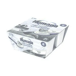 Humana Baby Ready Meal Milk Pudding Peach 4* 100 Gm 6C