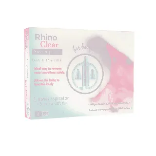 Rhino Clear Nasal Aspirator 1 + 3 Extra Tips