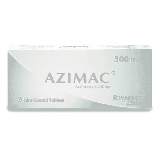 AZIMAC 500 MG TABLET 3P
