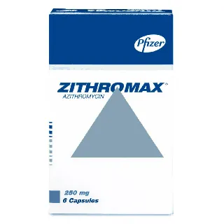 Zithromax 250 Mg Capsule 6P