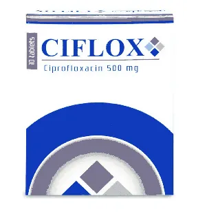 CIFLOX 500 MG TABLET 10P