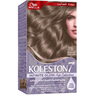 Koleston Hair Color Kit Illuminating Medium Pearl Blonde 7/18