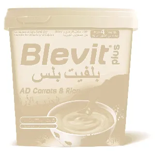 Blevit Baby Cereal (Ad) Carrots And Rice 350 Gm 12 C