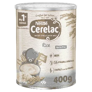 Cerelac Baby Cereal Rice 400 Gm 24 C