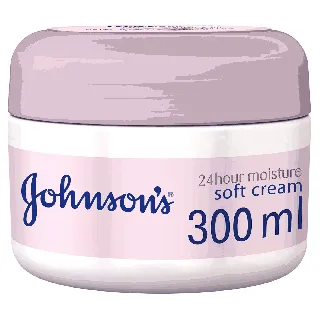 Johnson Cream 24H Moisturising Soft 300 Ml