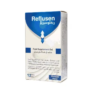 Reflusen Gel Food Supplement Myrrh And Sod Hyaluronate Pinapple Flavour Stick 12P