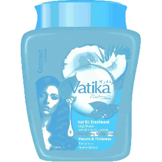Vatika Hair Oil Treatment Volume And Thickness Coconut 500 Gm