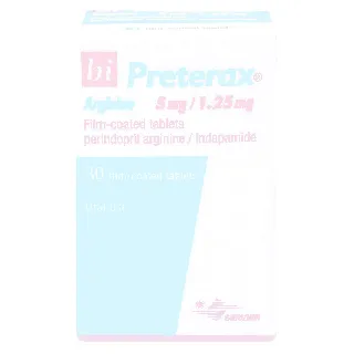 BI-PRETERAX 5/1.25 MG TABLET 30P