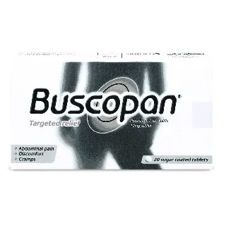 BUSCOPAN 10 MG TABLET 20P