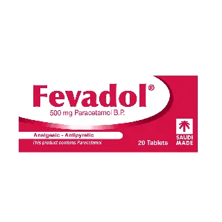 Fevadol 500 Mg Tablet 20P 180 C