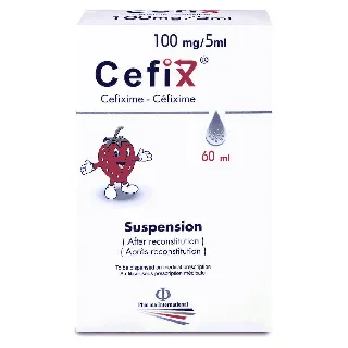 CEFIX 100 MG SUSPENSION 60 ML