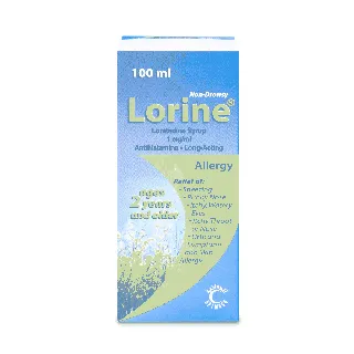 Lorine 5 Mg/5Ml Syrup 100 Ml 40 C #W