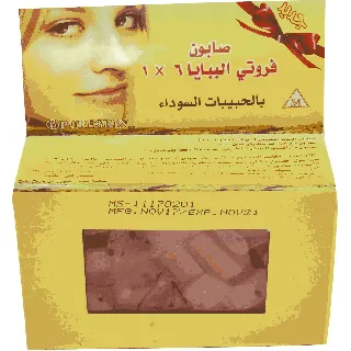 Papaya Soap Bar 6*1 135 Gm Fruity