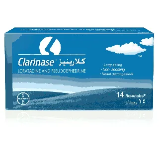 CLARINASE 120/5 TABLET 14P