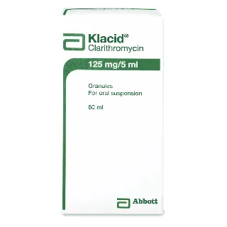 Klacid 125 Mg Suspension 60 Ml
