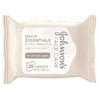Johnson Make Up Cleansing Wipes Extra Sensitive All Skin Types 25 P